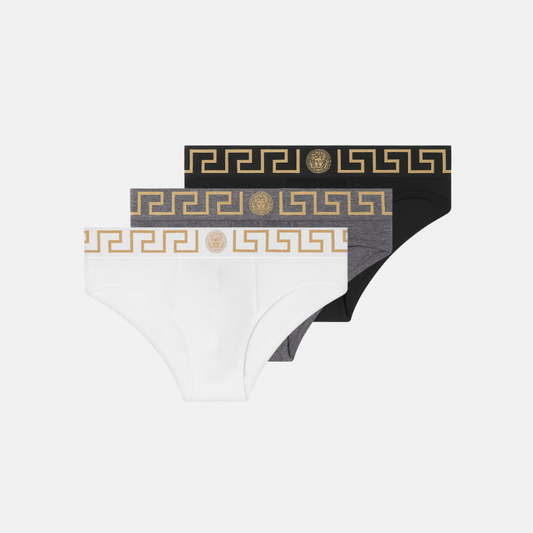 Greca Border Briefs 3-Pack