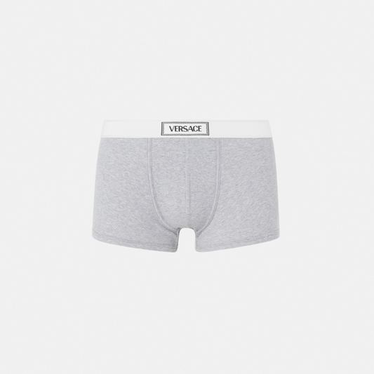 90s Vintage Logo Ribbed Trunks