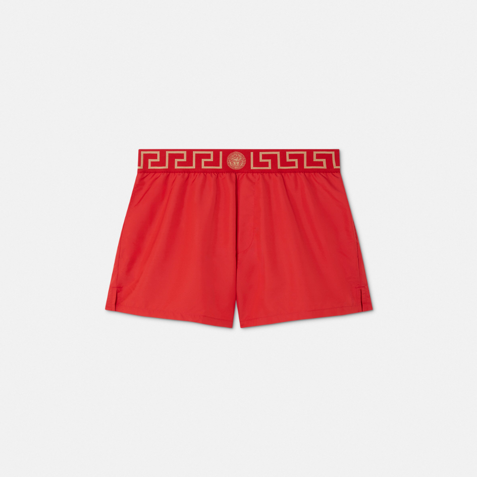 Greca Border Swim Shorts