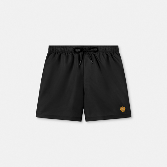 Embroidered Medusa Swim Boardshorts