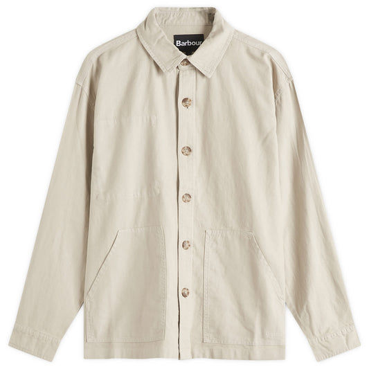 Heritage+ Natural Linen Blend Overshirt