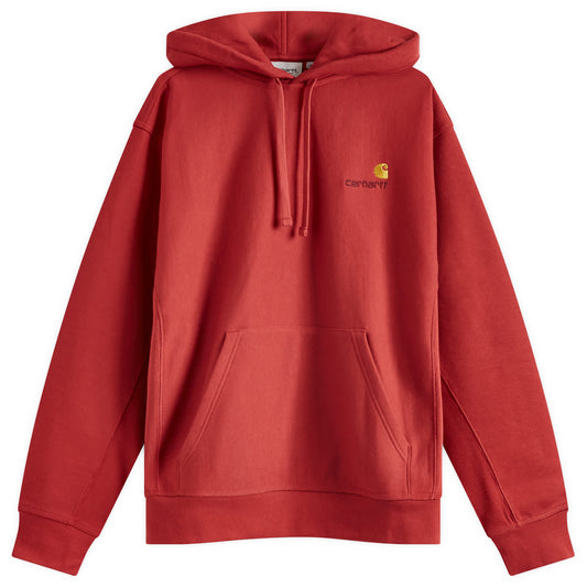 Hooded American Script Crew Sweat