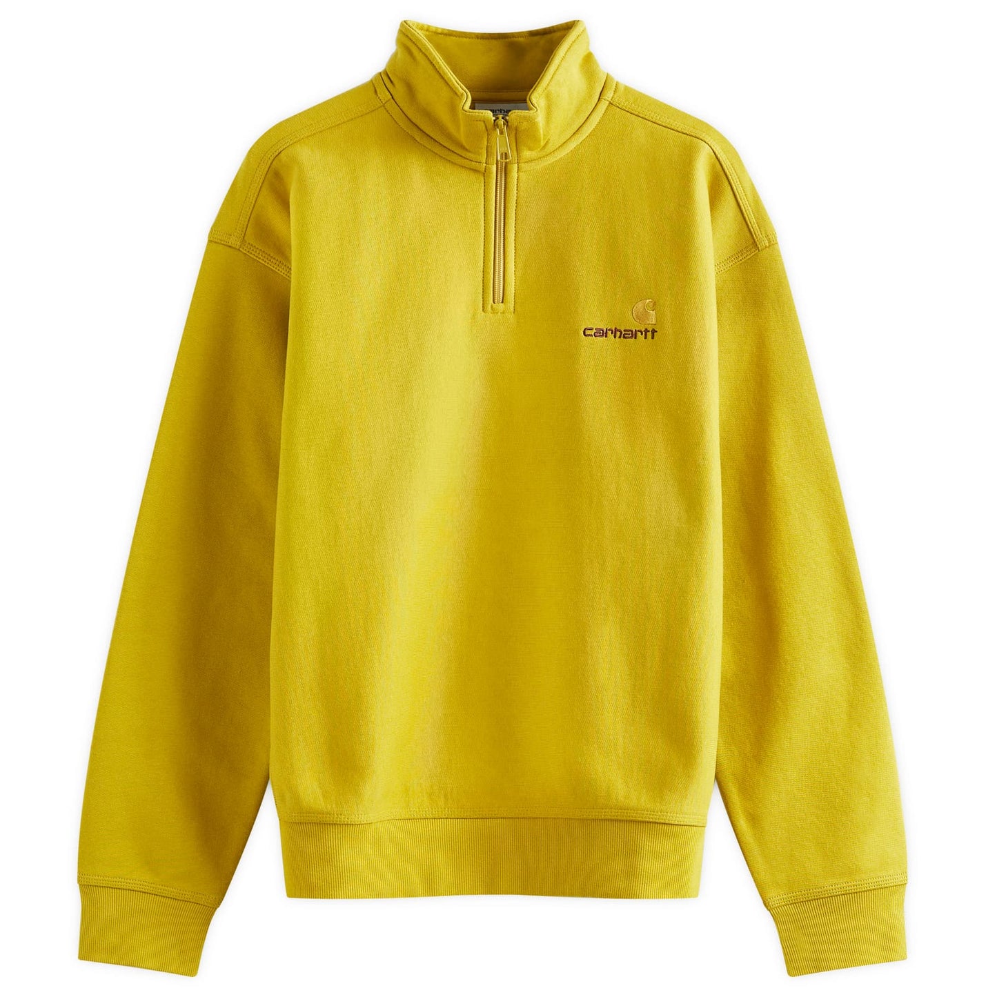 Half Zip American Script Crew Sweat