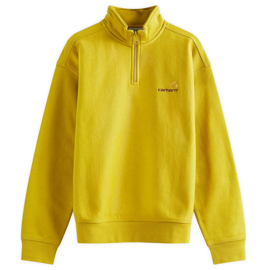 Half Zip American Script Crew Sweat