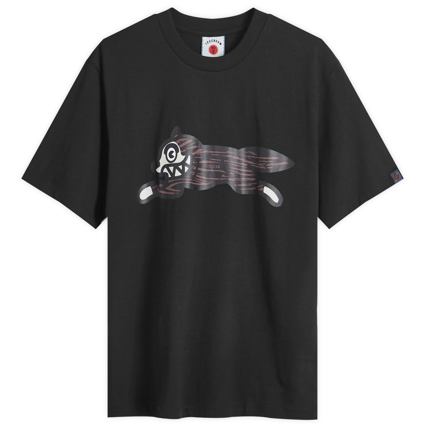 Woodgrain Running Dog T-Shirt