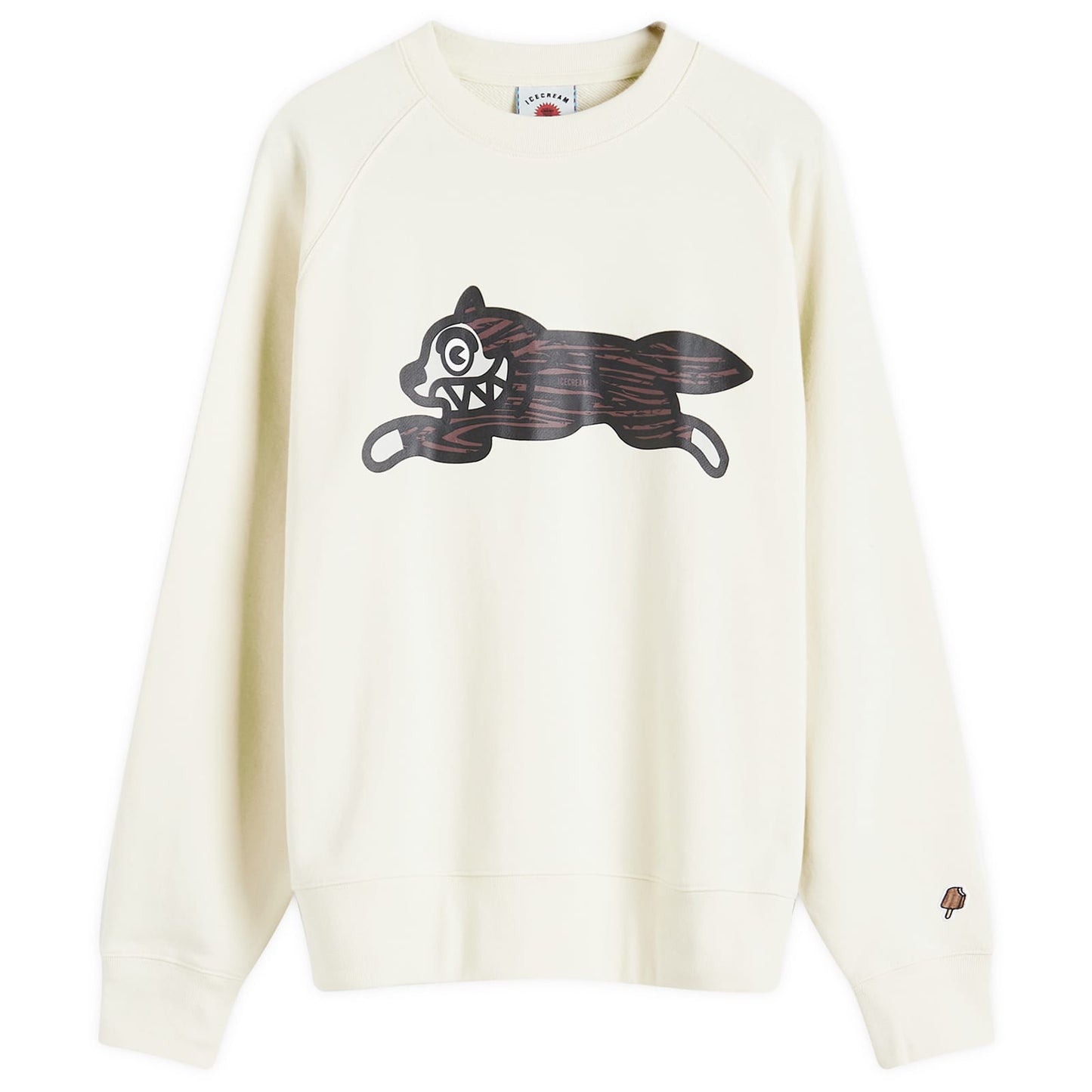 Woodgrain Running Dog Crewneck