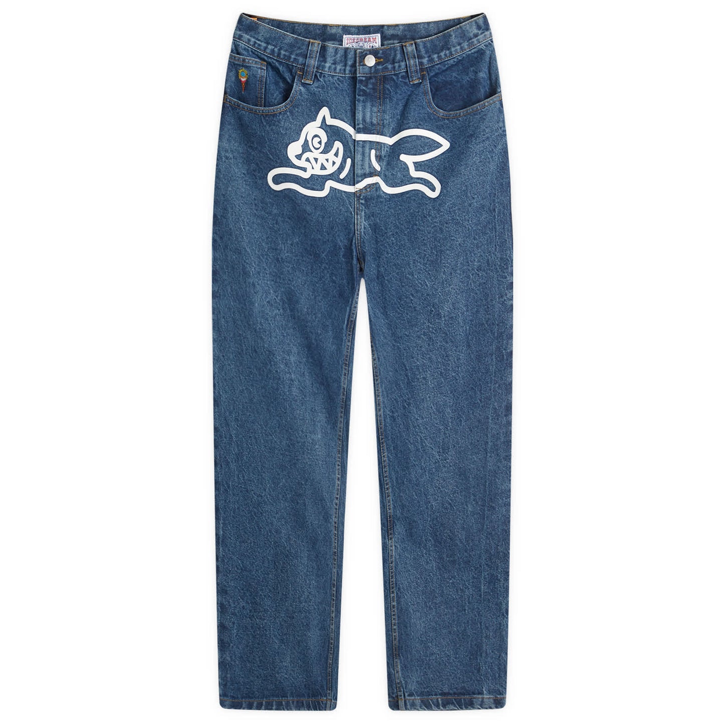 Running Dog Double Scoop Straight Leg Jean