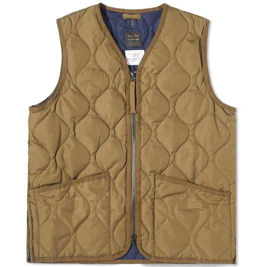 Military Zip Down Vest