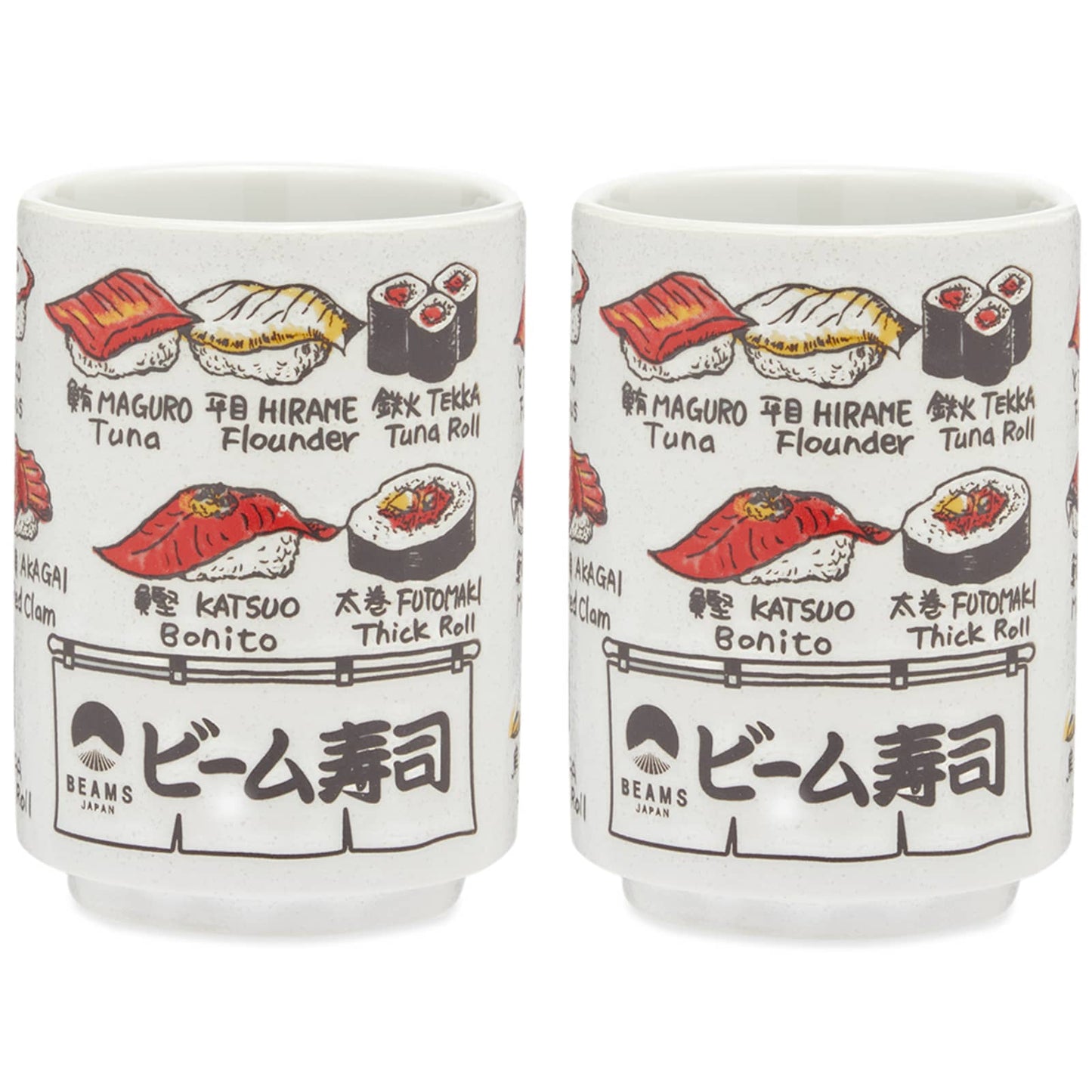 Fish Ceramic Cup - Set of 2