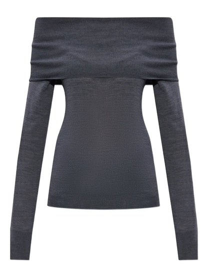 Off-Shoulder Sweater