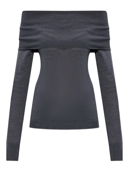 Off-Shoulder Sweater