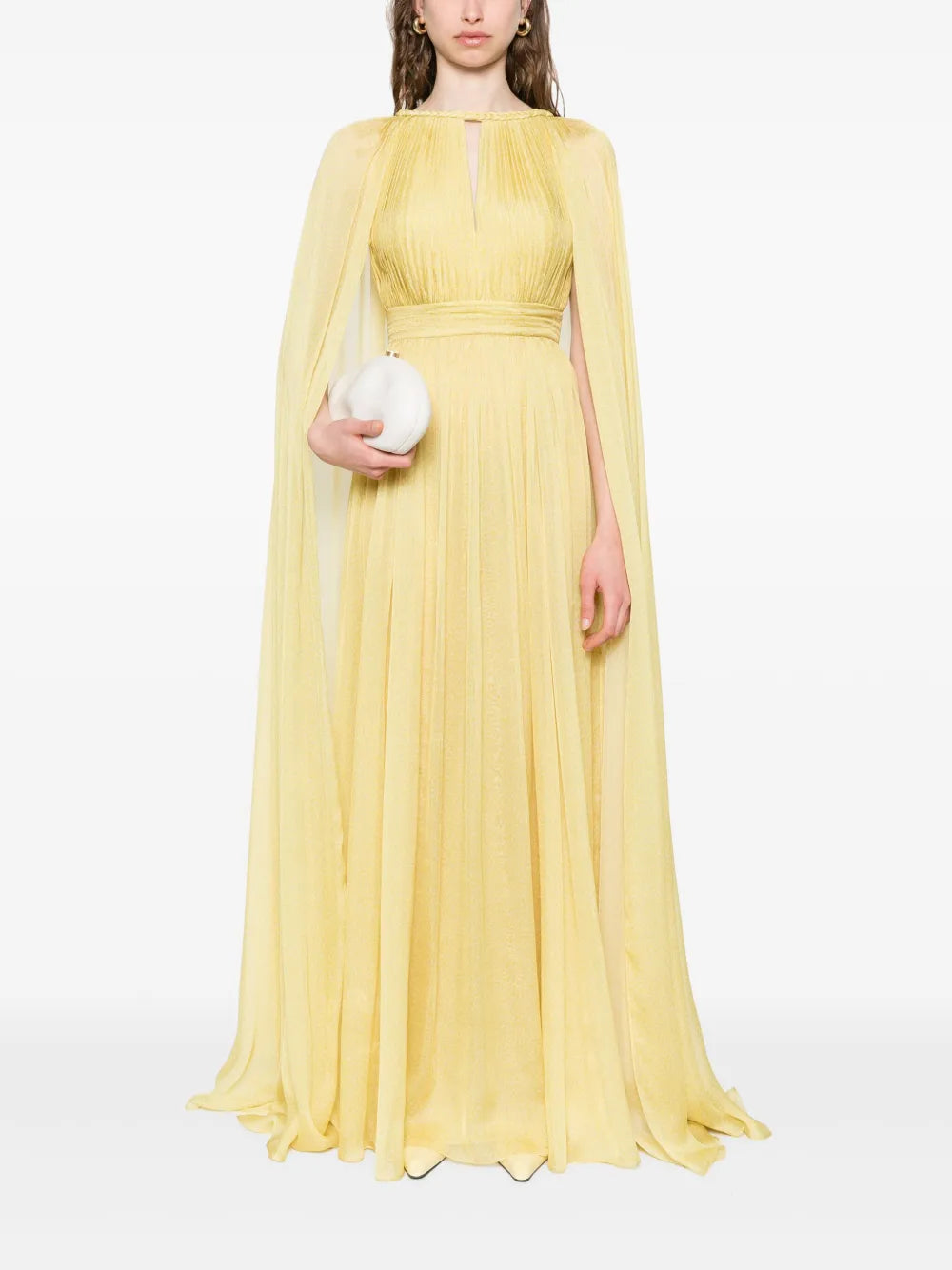 Pleated Maxi Dress