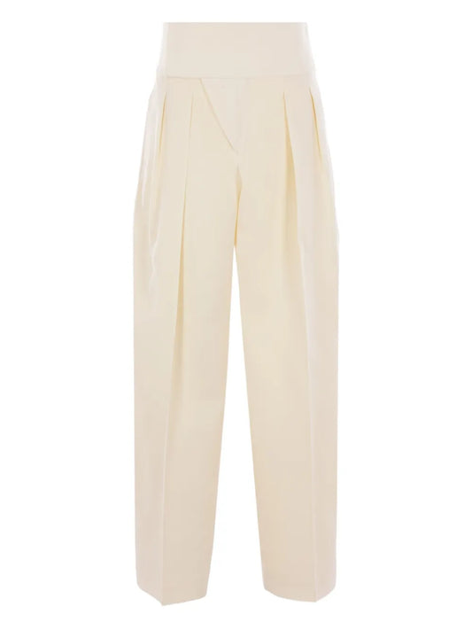 Straight-Leg Trousers