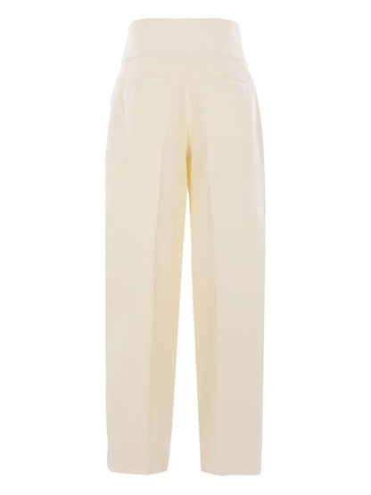 Straight-Leg Trousers