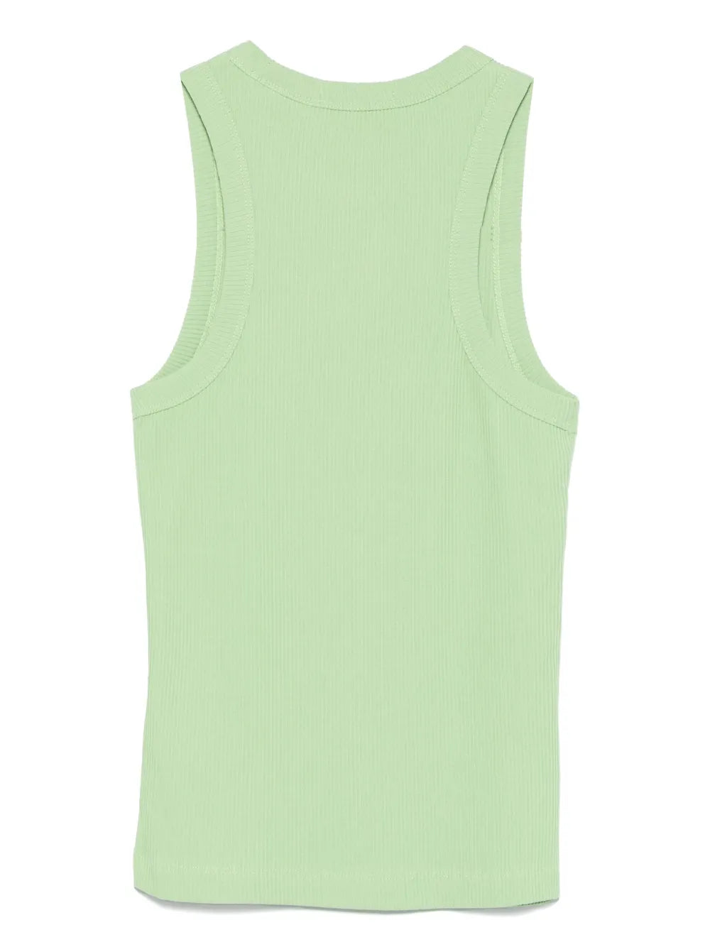 Fine-Ribbed Tank Top