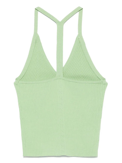 Ribbed-Knit Top