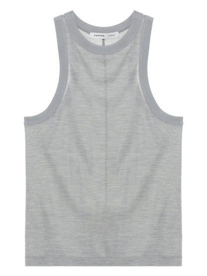 Semi-Sheer Tank Top