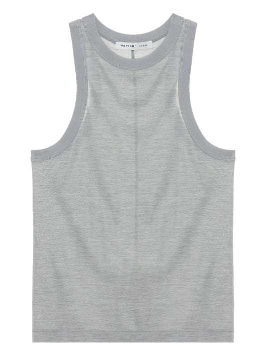 Semi-Sheer Tank Top