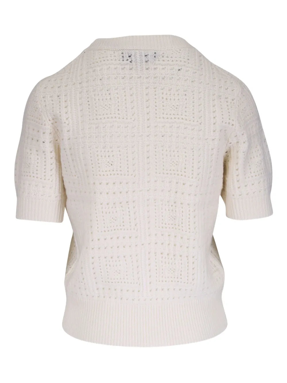 Crochet-Knit Top