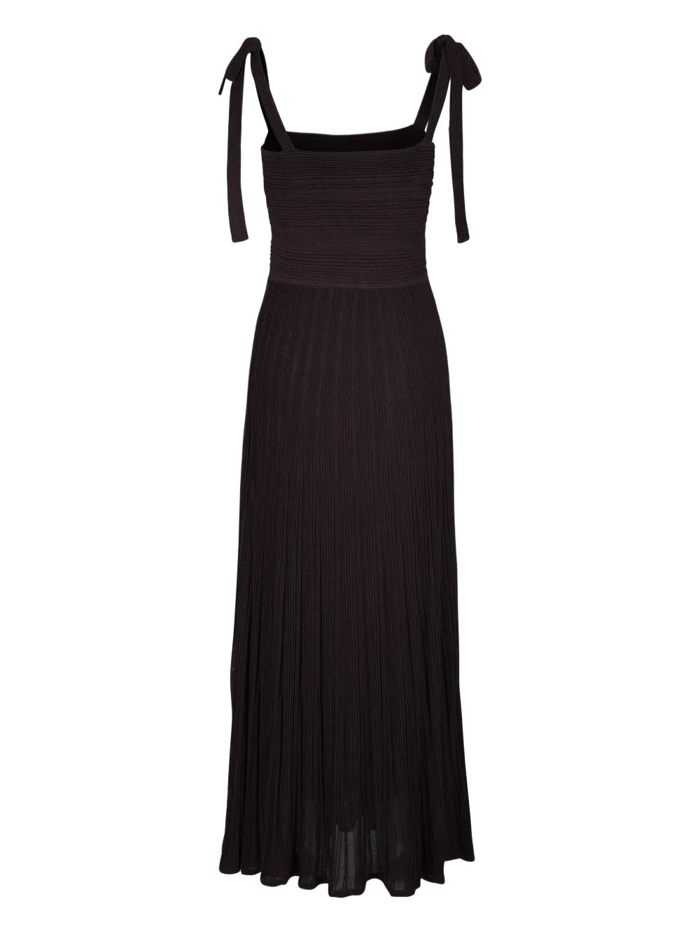 Plissé Maxi Dress