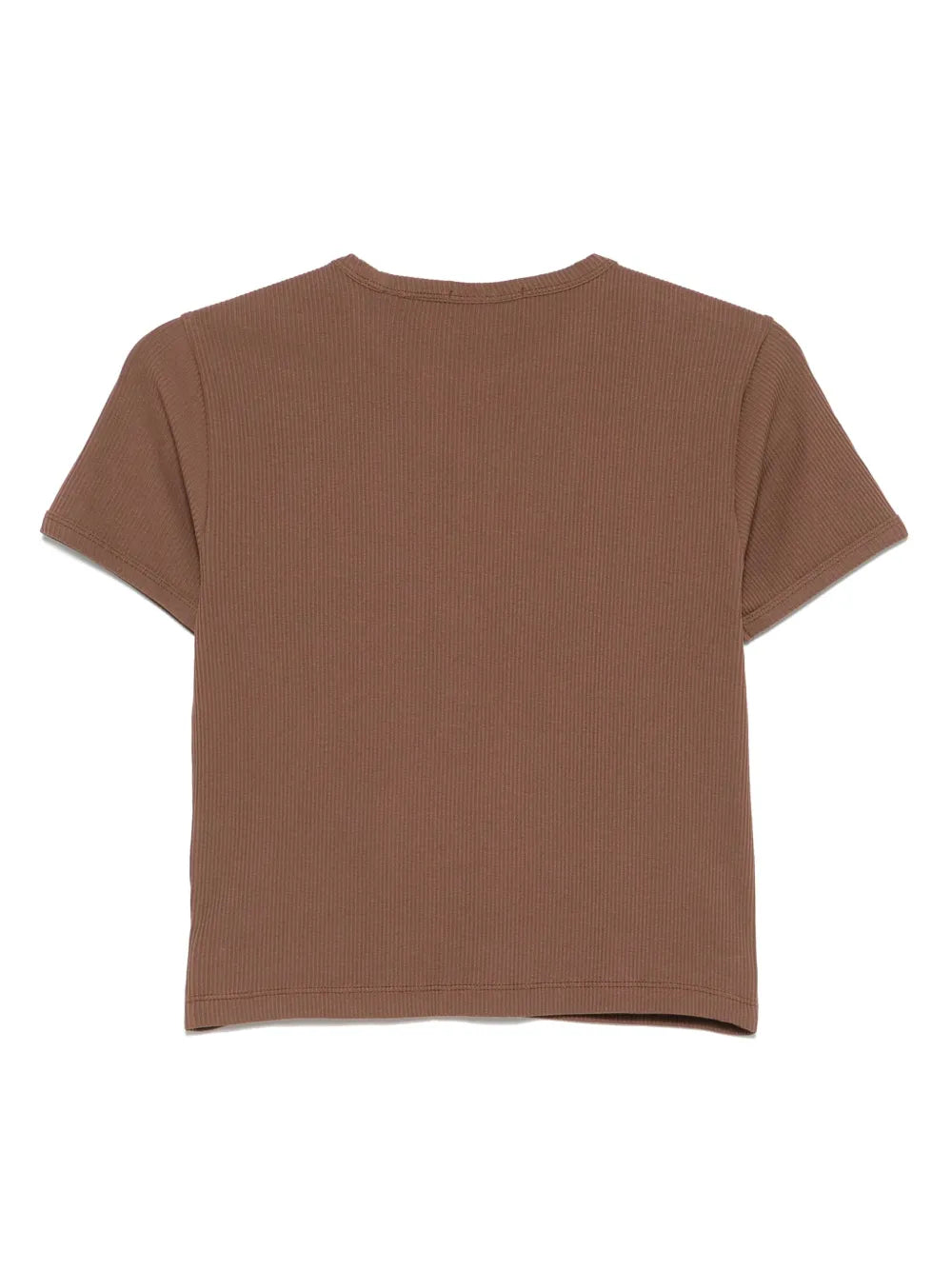 Fine-Ribbed T-Shirt