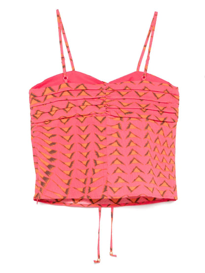 Seersucker Top