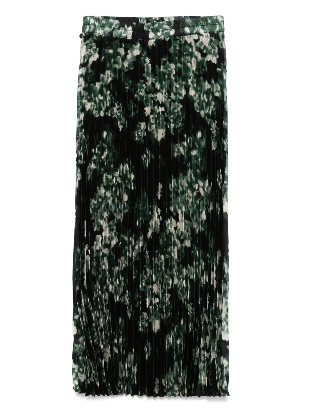 Plissé Midi Skirt