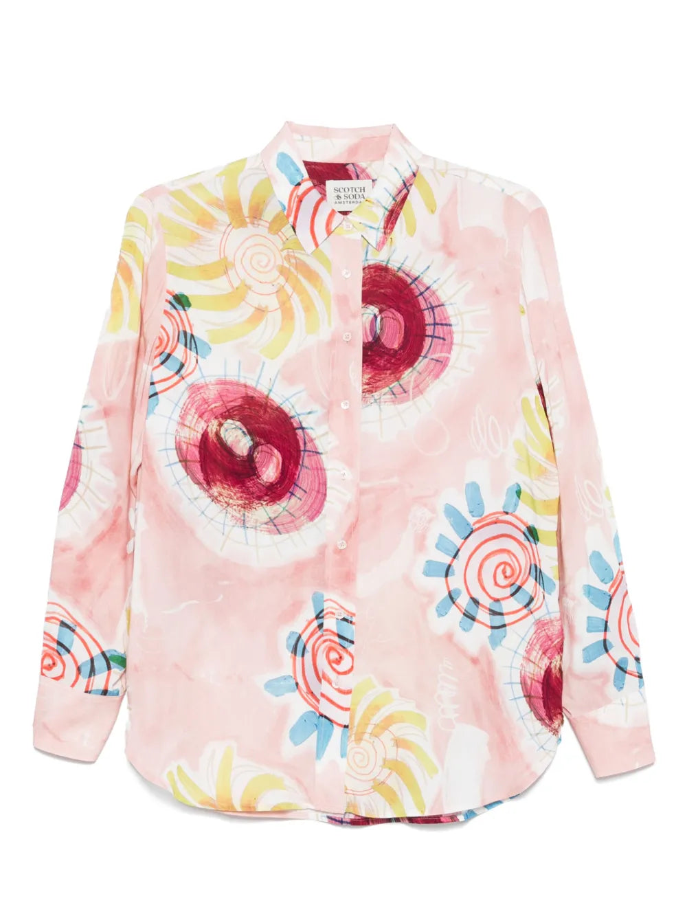 Floral-Print Shirt