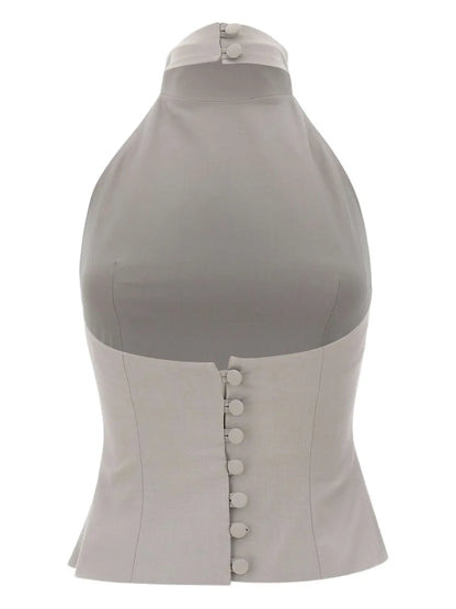 Halterneck Tank Top