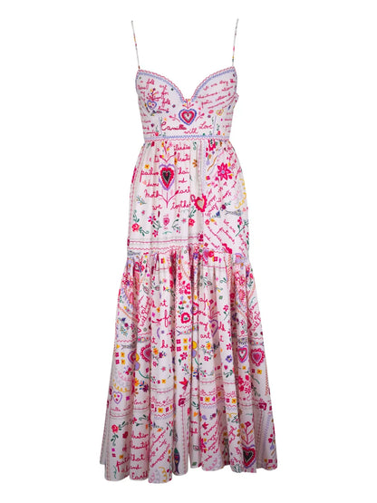 A Kitsch In Time Maxi Dress