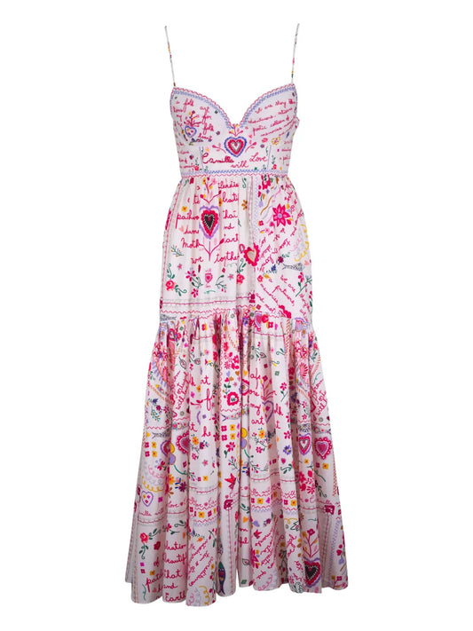 A Kitsch In Time Maxi Dress