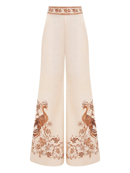 Embroidered Trousers