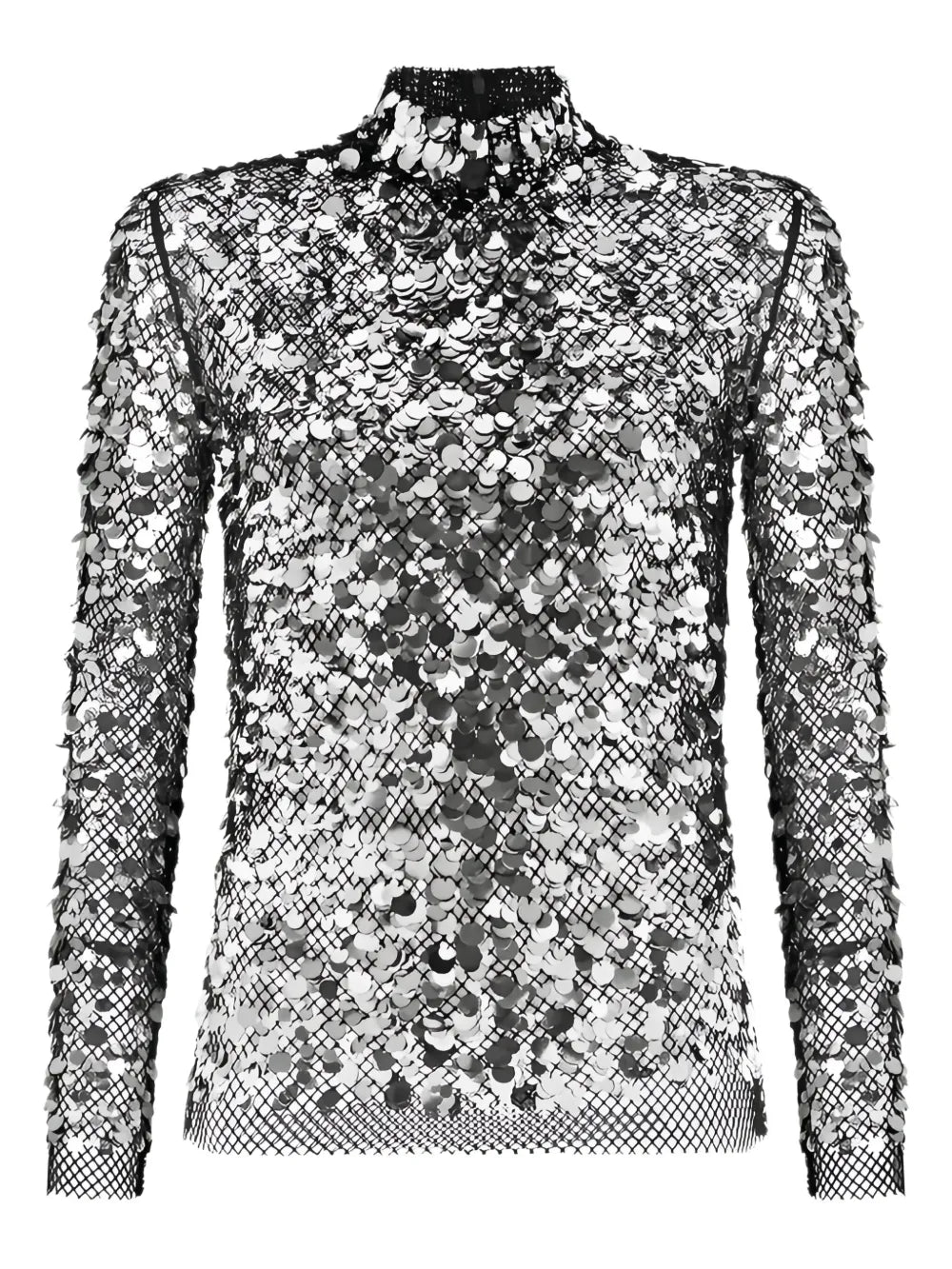 Sequin-Embellished Top