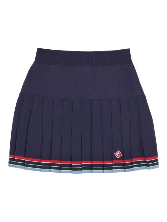 Pleated Mini Skirt