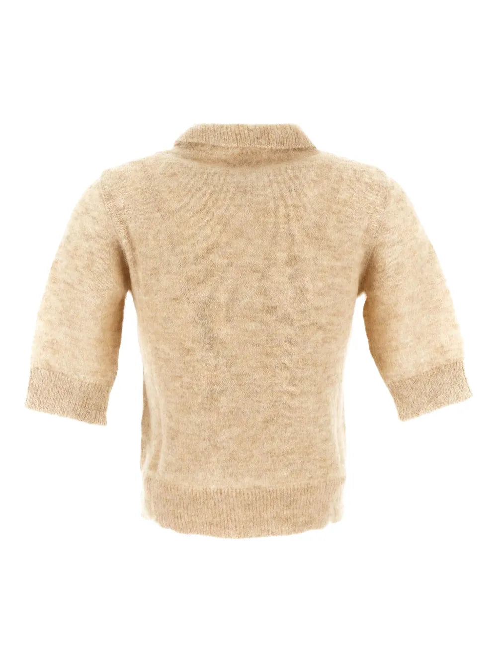 Brushed-Finish Knitted Top