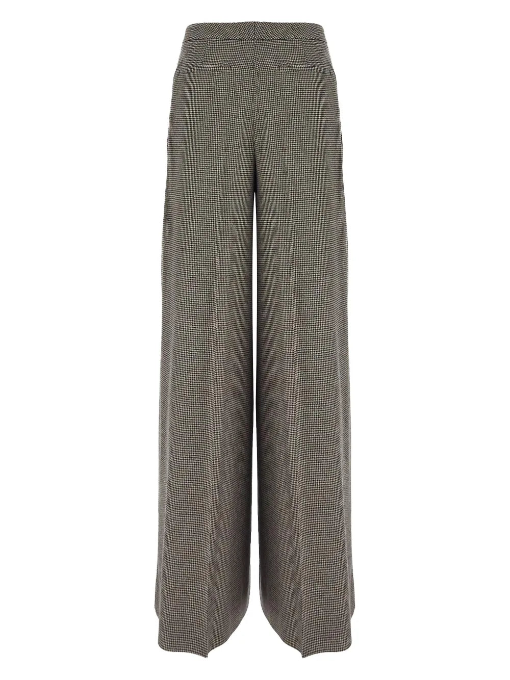 Herringbone-Patterned Trousers