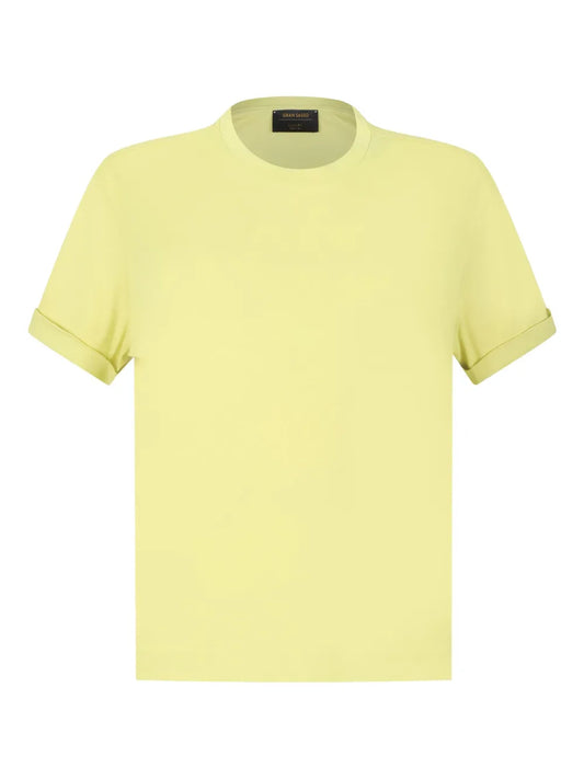 Turn-Up Sleeve T-Shirt