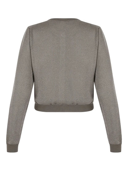 Fine-Knit Cardigan