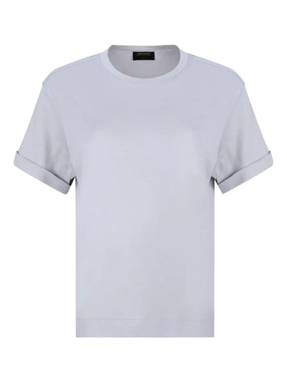 Turn-Up Sleeve T-Shirt