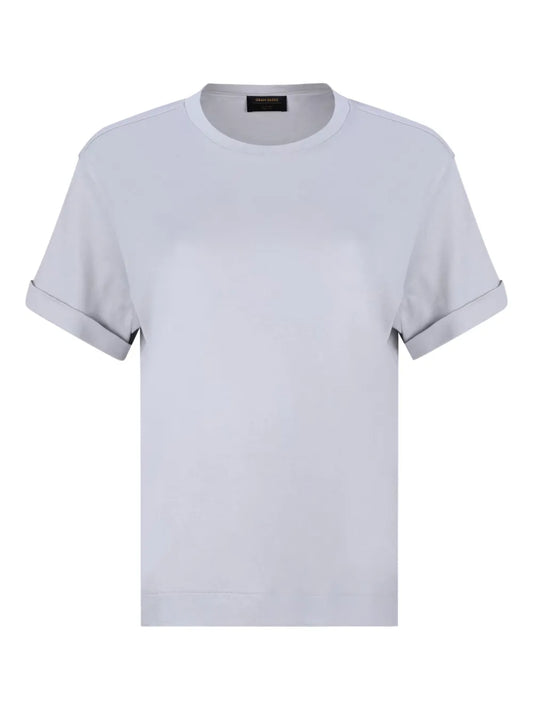 Turn-Up Sleeve T-Shirt