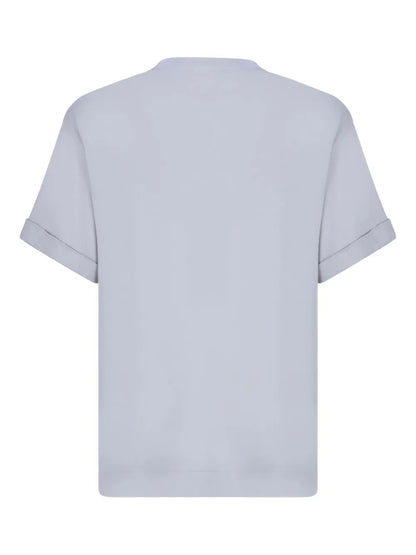 Turn-Up Sleeve T-Shirt