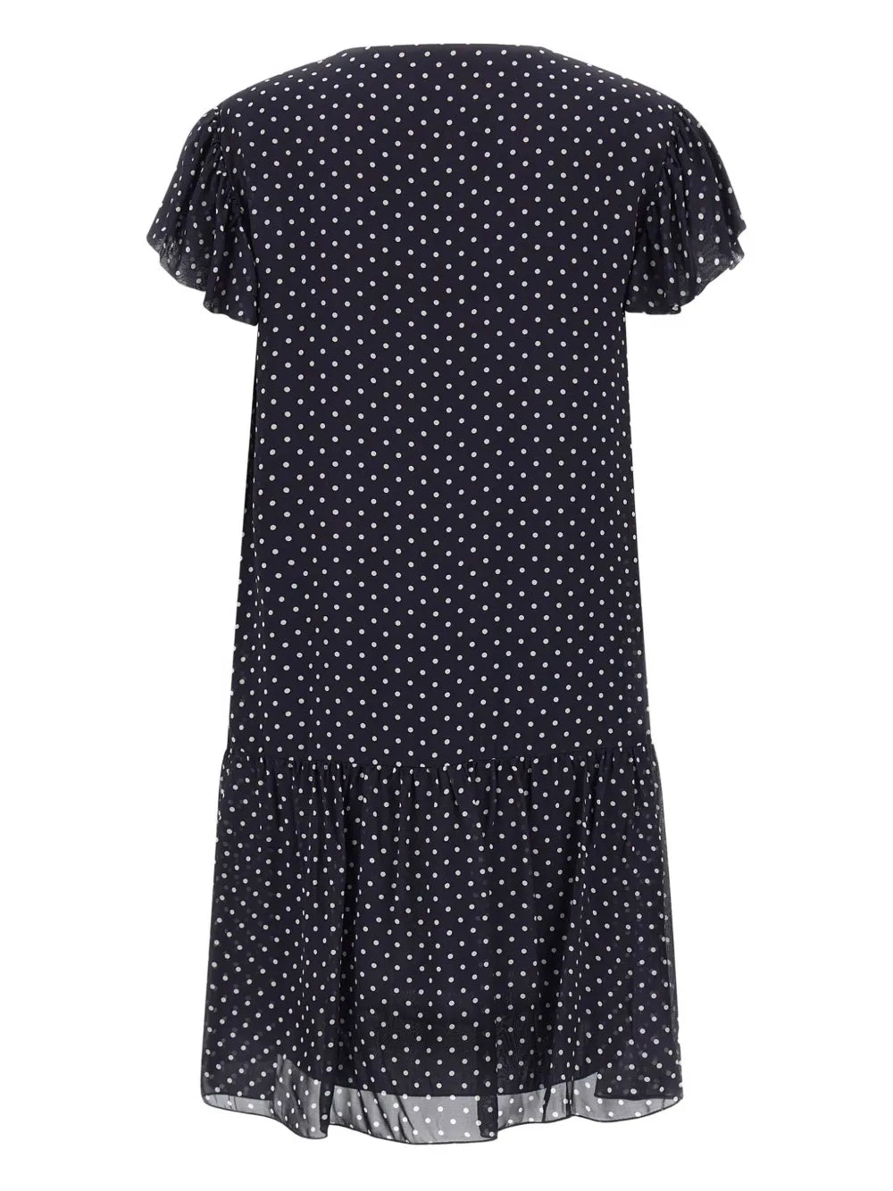 Polka-Dot Midi Dress