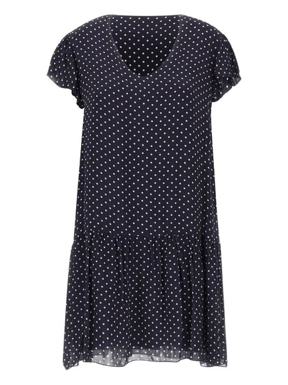 Polka-Dot Midi Dress