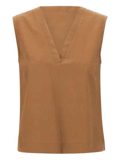 Cotton Poplin Top
