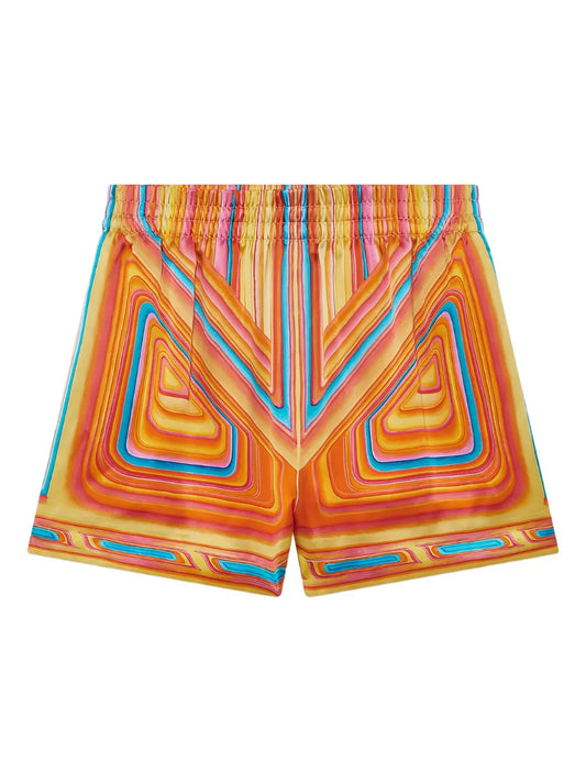 Graphic-Print Shorts