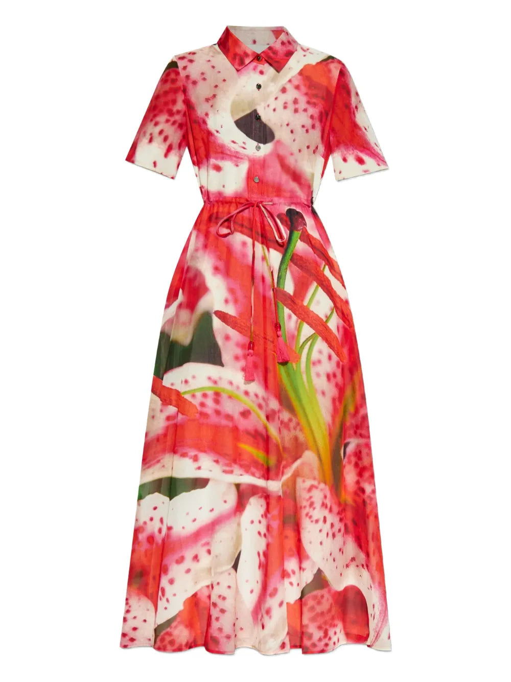 Floral-Print Mini Dress