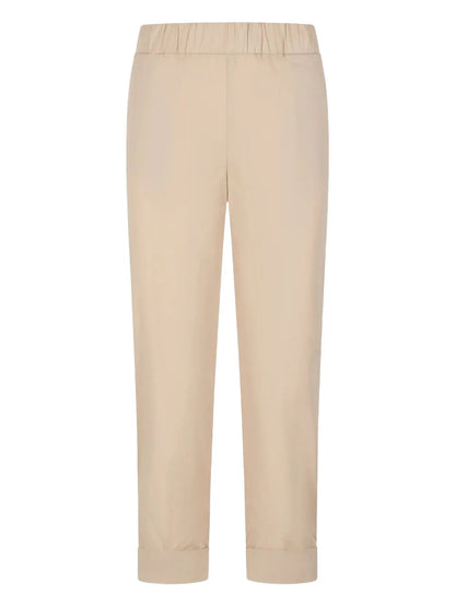 Elasticated-Waist Trousers