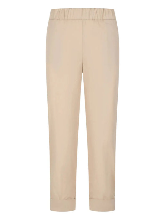 Elasticated-Waist Trousers