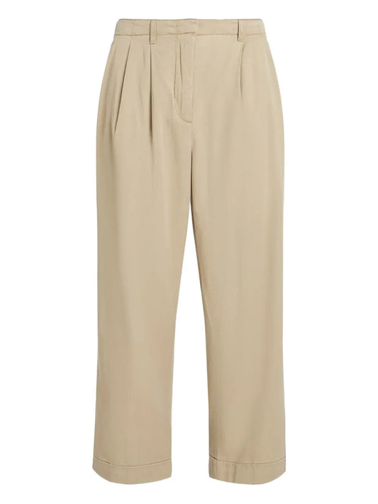 Pleat-Detail Trousers