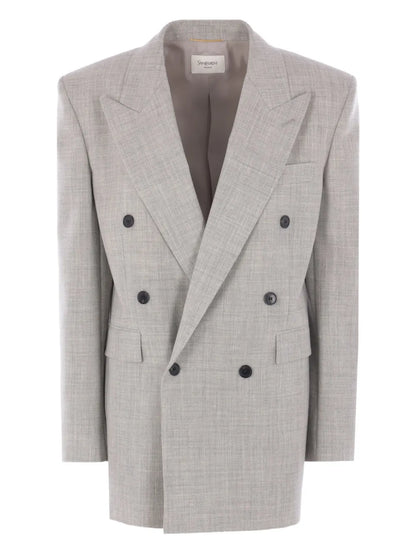 Wool-Silk Blazer